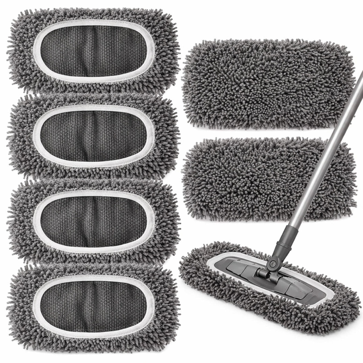 KoalaMop Cloth – Washable & Reusable Mop Pads for Effortless Cleaning